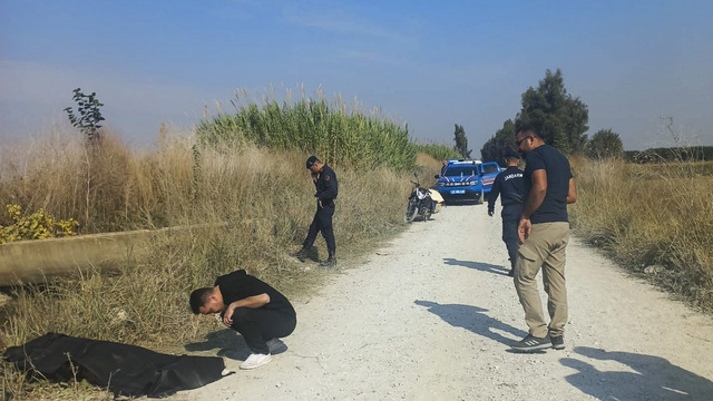 Mersin'de sulama kanalında erkek cesedi bulundu