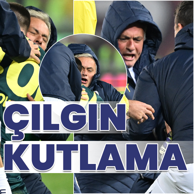 Jose Mourinho'dan büyük sevinç!