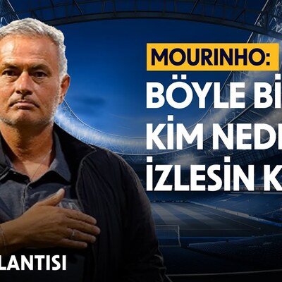 Trabzonspor maçı sonrası Mourinho'dan basın açıklaması - Basın Toplantısı