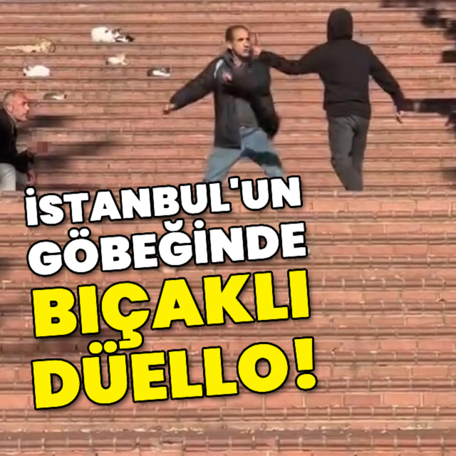 İstanbul Nişantaşı'da bıçaklı düello!