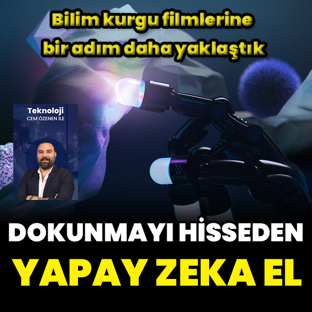 Fiziksel dünyayı hisseden yapay zeka!