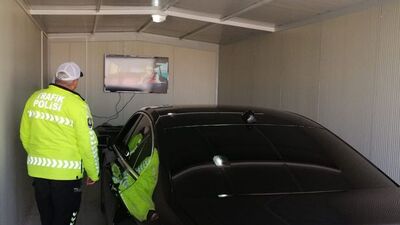 Sürücülere "Yaşam Tüneli" ile bilgilendirme