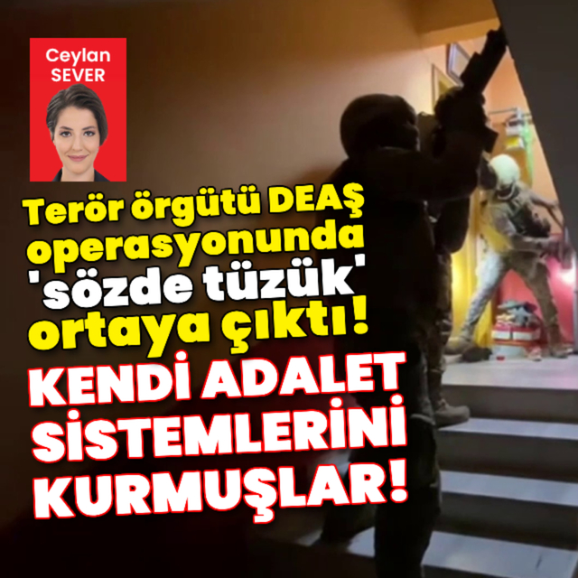 DEAŞ operasyonunda sözde tüzük ortaya çıktı!
