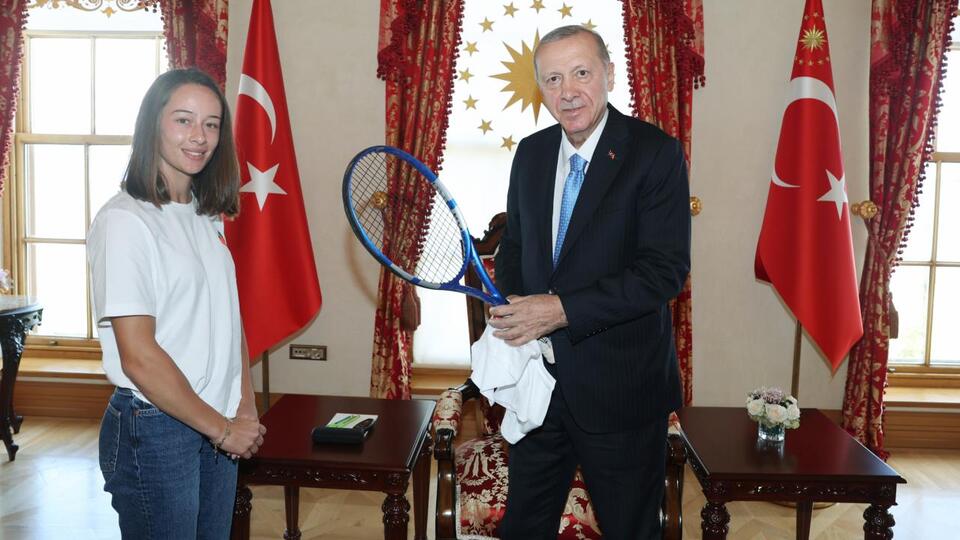 Cumhurbaşkanı Erdoğan'dan Zeynep'e tebrik