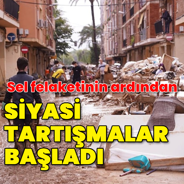 Sel felaketinin ardından siyasi tartışmalar başladı
