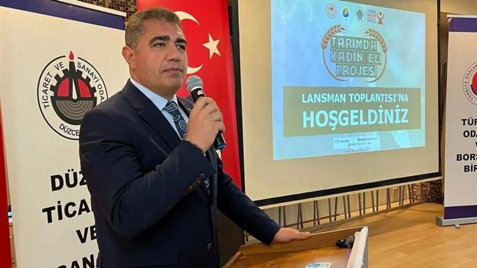 Düzce'de "Tarımda Kadın Eli" projesi