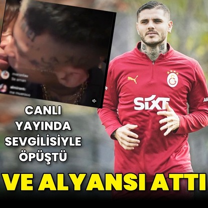  Icardi, alyansı attı