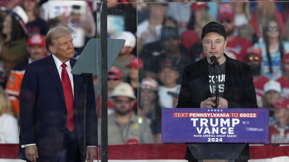 Musk ve Trump seçimi birlikte takip edecek