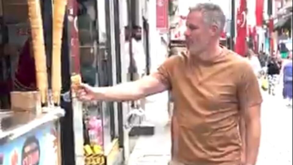 Roy Keane ve Jamie Carragher'ın zor anları!