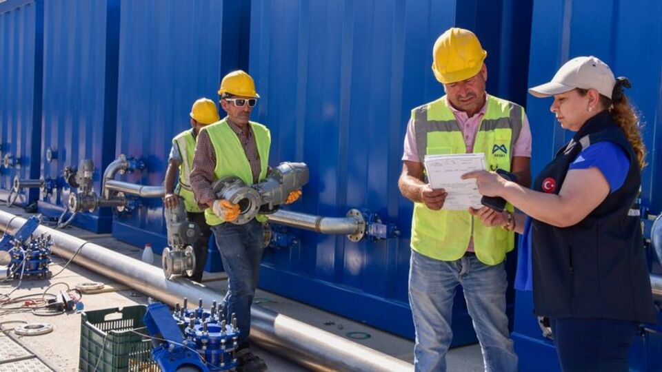 Çeşmeli'ye atık su arıtma tesisi