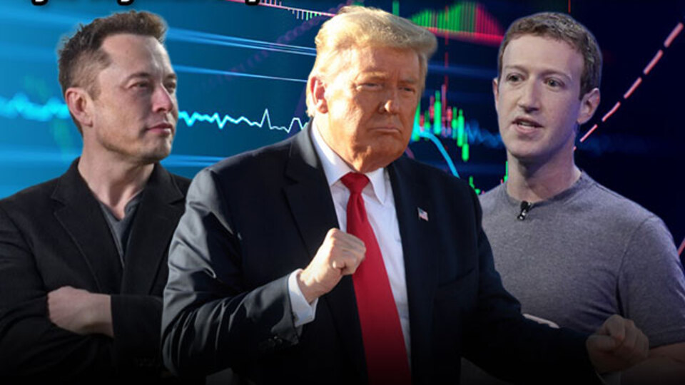 ABD borsalarında Trump coşkusu