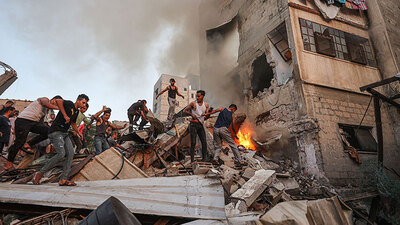 İsrail'in Gazze'ye yönelik saldırılarında 11 Filistinli öldü