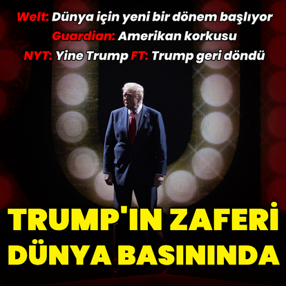  Trump'ın zaferi dünya basınında