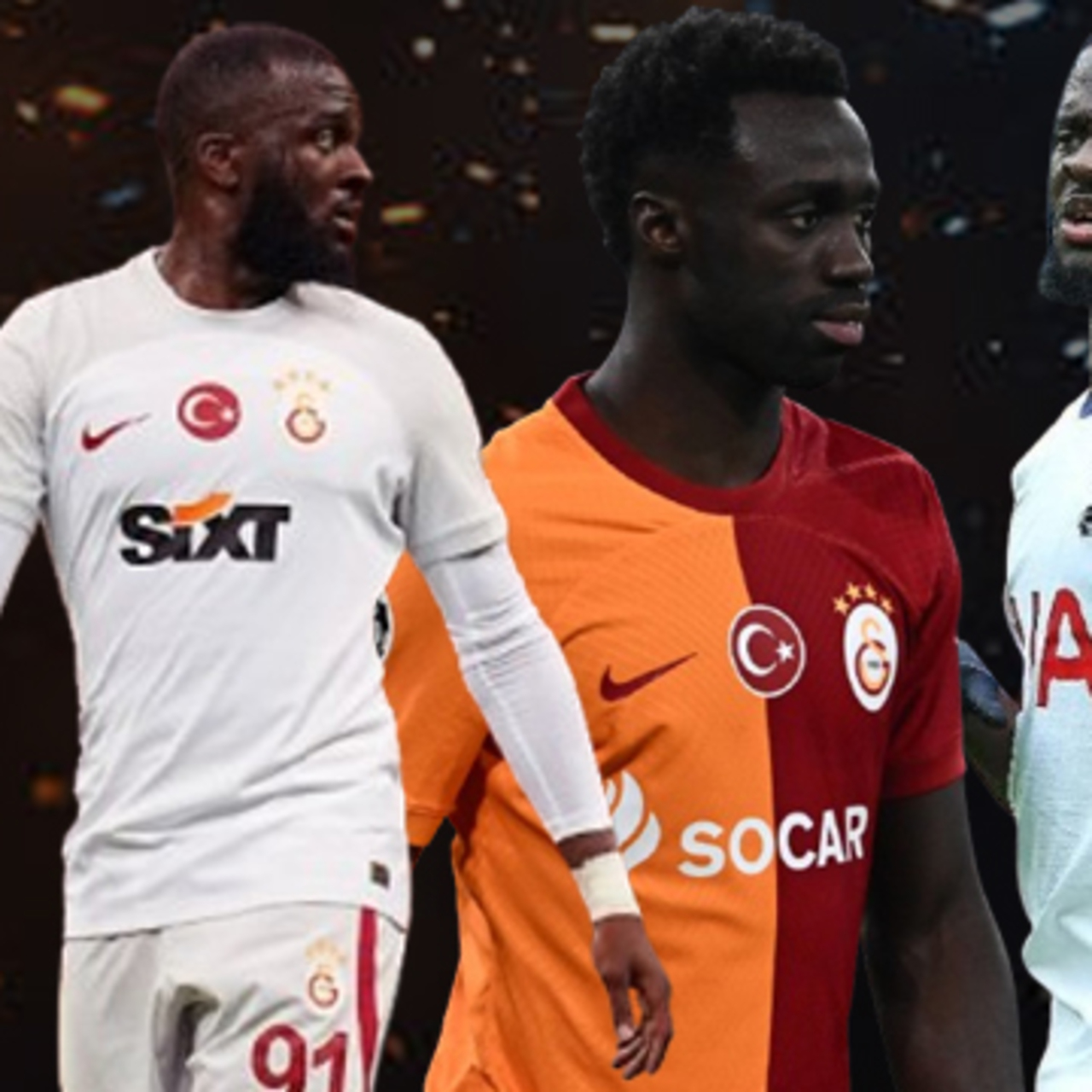 İşte G.Saray ve Tottenham'da forma giyenler!