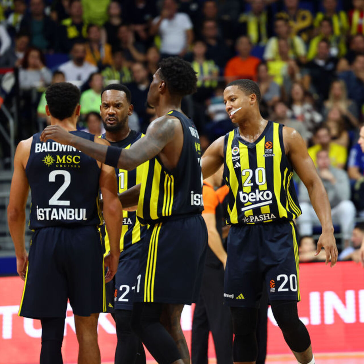 Fenerbahçe Beko, Asvel deplasmanında