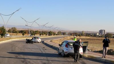 Uşak'ta trafik kazası: 2'si polis 4 yaralı