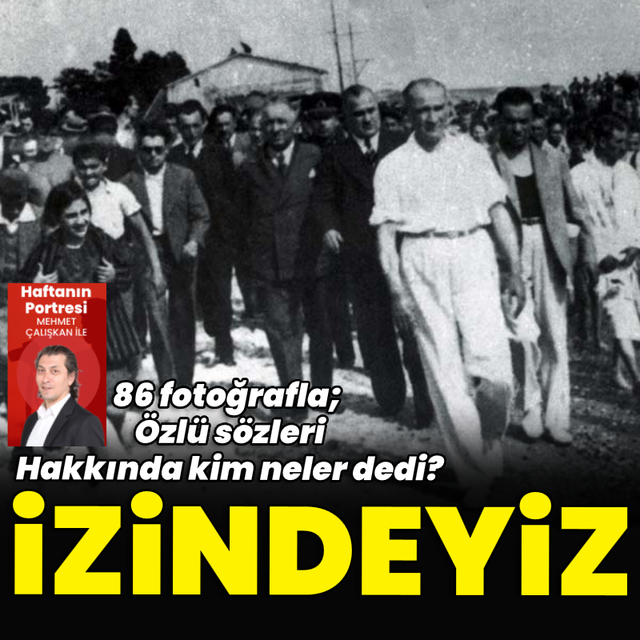 İzindeyiz