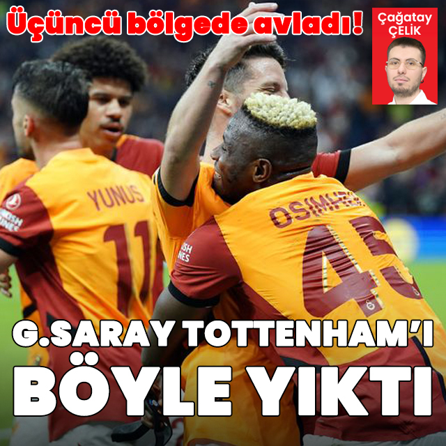 Üçüncü bölgede avladı