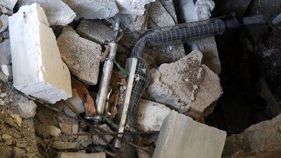 İlaçlama sırasında patlama! 2 yaralı var