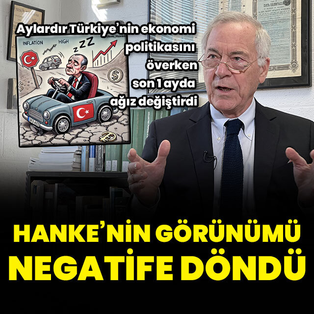 Hanke'nin görünümü negatife döndü