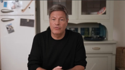 Habeck adaylığını mutfaktan açıkladı