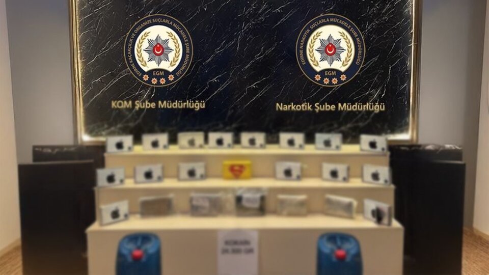 TIR'da 24 kilo 300 gram kokain ele geçirildi