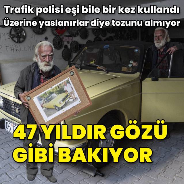 Yarım asırlık 'Anadol'a gözü gibi bakıyor