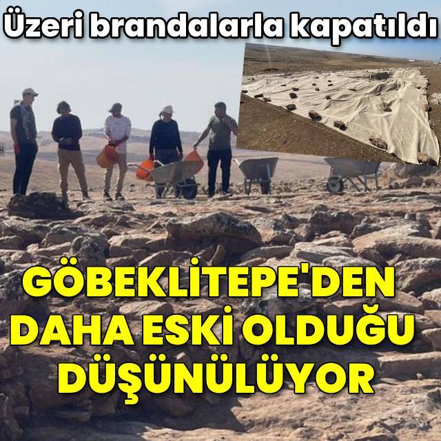 Göbeklitepe’den daha eski olduğu düşünülüyor!
