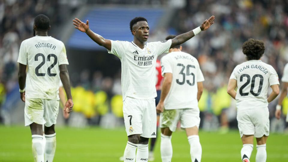 Vinicius hat-trick yaptı, Real fark attı