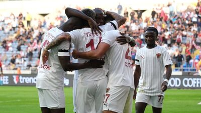 Hatayspor siftah yaptı!