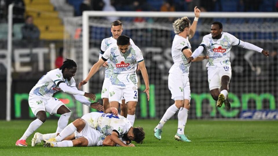 Trabzon'a bir darbe de Rize'den!