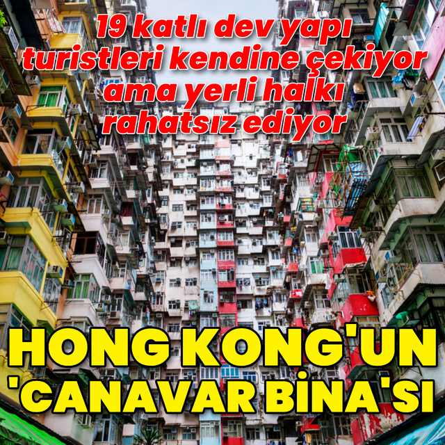 19 katlı dev canavar bina görenleri şaşkına uğratıyor!