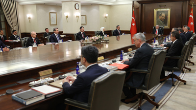 Kabine Çankaya Köşkü'nde toplandı