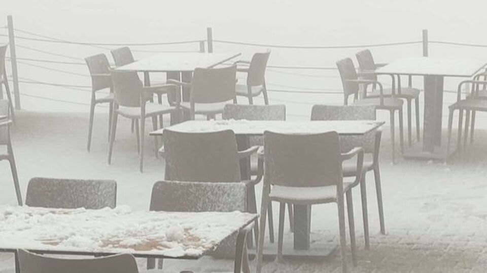 Antalya'da kar yağışı!