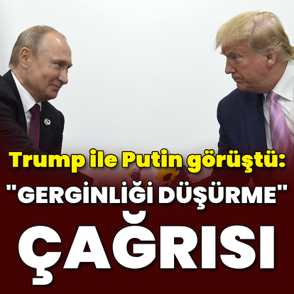  Trump'tan Putin'e 
