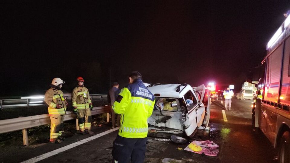 Düzce'de zincirleme kaza!