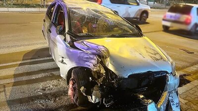 Alanya'da feci kaza kameraya yansıdı: 1 ölü, 3 yaralı