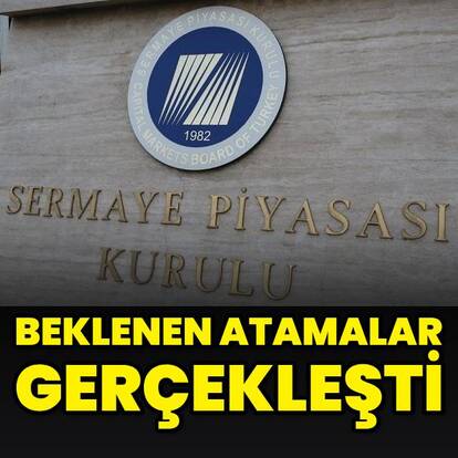 SPK İkinci Başkanlığına Mahmut Sütcü atandı