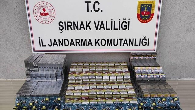 Şırnak'ta kaçakçılık operasyonları: 28 gözaltı
