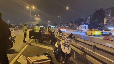 Sapağı kaçırdı! Kazaya neden oldu