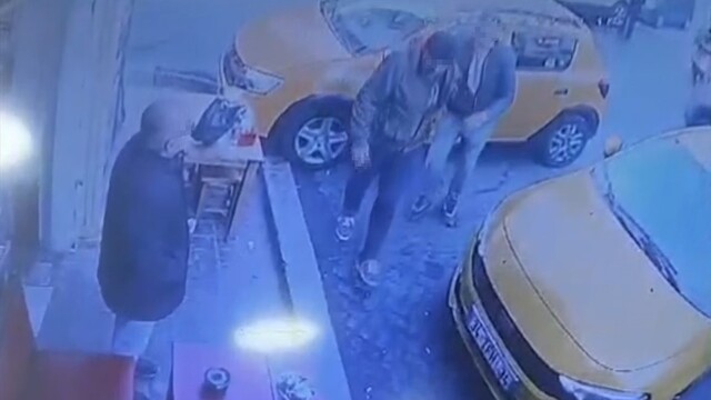 Beyoğlu'nda korku dolu anlar!