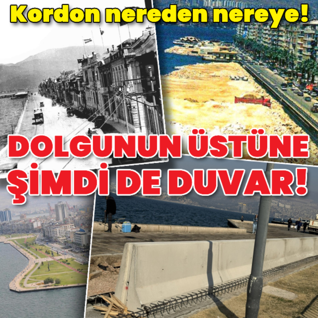 Dolgunun üstüne şimdi de duvar!