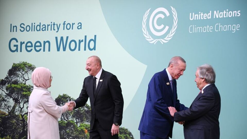 Cumhurbaşkanı Erdoğan Dünya Liderleri İklim Zirvesi'nde