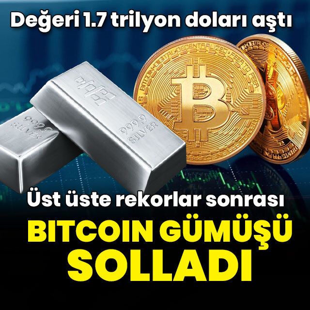 Bitcoin gümüşü solladı