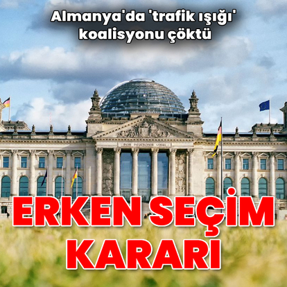 Almanya'da erken seçim kararı