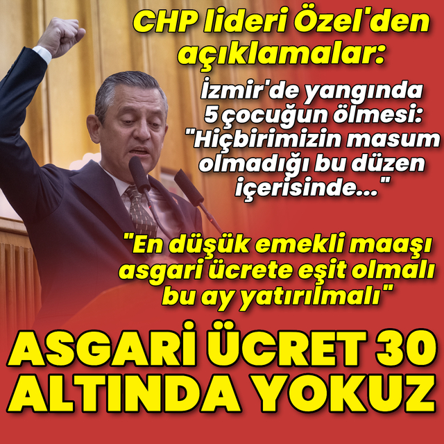 Özel: Asgari ücret talebimiz 30, altında biz yokuz