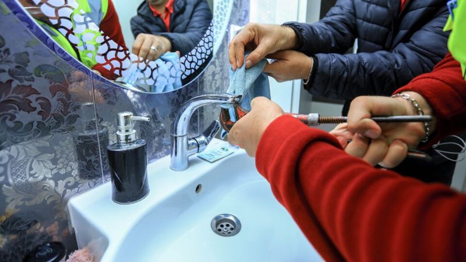 Denizli'de vatandaşlara ücretsiz "perlatör"