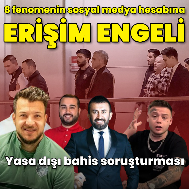 8 sosyal medya fenomenine erişim engeli