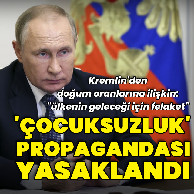 Rusya'da "çocuksuzluk" propagandası yapmak yasaklandı