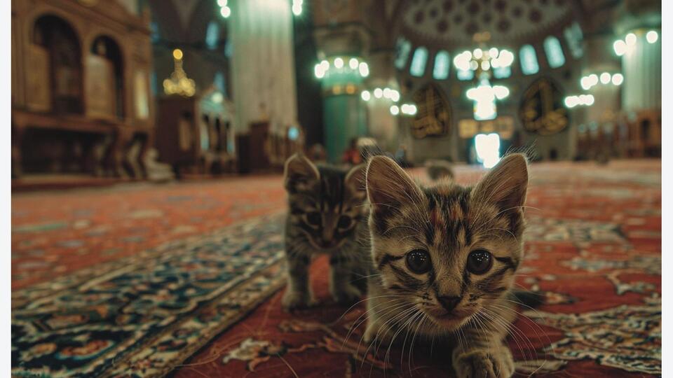 "Topkapının Kedileri" yapay zekayla bir arada